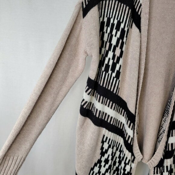 American Eagle Women's Medium Cardigan Sweater Open Front Southwestern - Picture 4 of 8